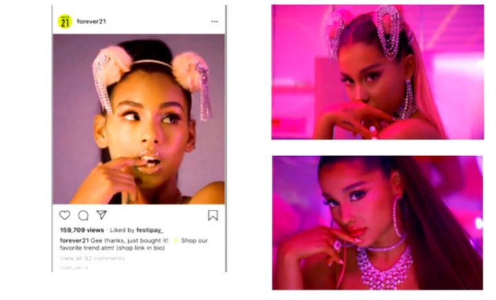 Cântăreaţa Ariana Grande cere despăgubiri de 10 milioane de dolari unui brand de modă - Ziarul National