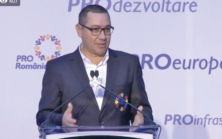 Ponta, după valul de plecări din Pro România: le respectăm decizia de a se alătura PNL