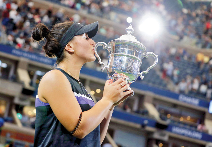 US Open: Bianca Andreescu,  victorie de 3,8 milioane de dolari