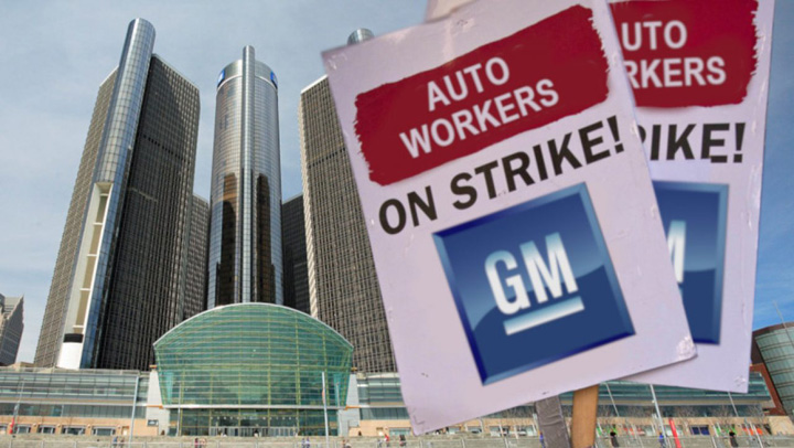 Zeci de mii de angajaţi ai General Motors sunt în grevă