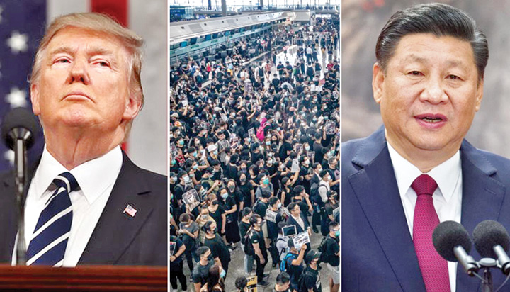 Trump, eliberatorul  Hong Kong-ului