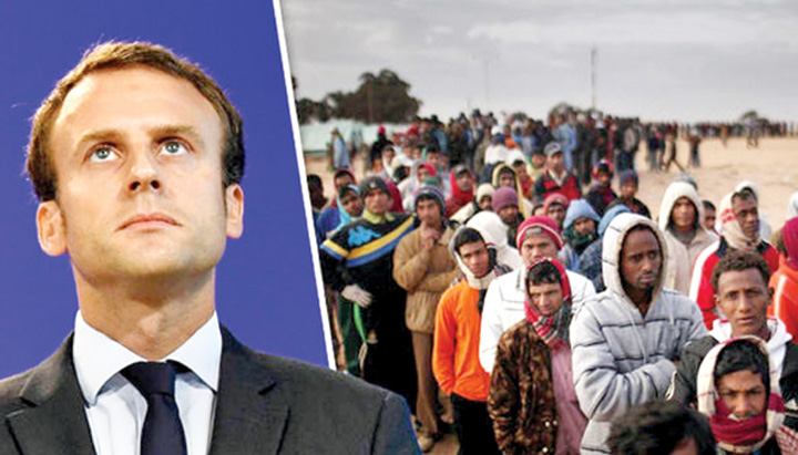 Macron schimbă foaia cu migranţii