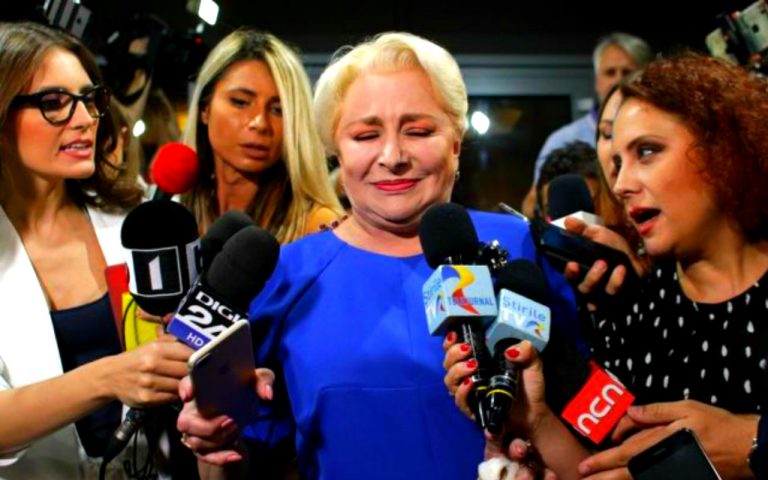 Viorica Dăncilă a întors huiduielile publicului de la Sărbătoarea borșului