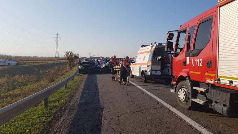 Accident grav, cu șase victime, în Suceava