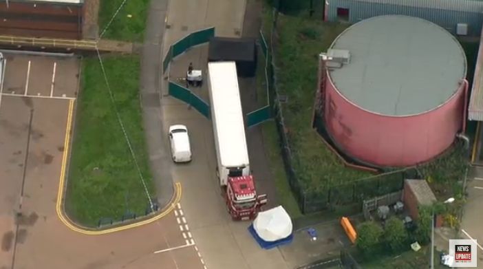 Șocant. Camion cu 39 de cadavre la bord, șofer arestat (VIDEO)