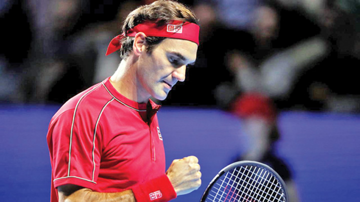 Federer se impune a zecea oară la Basel
