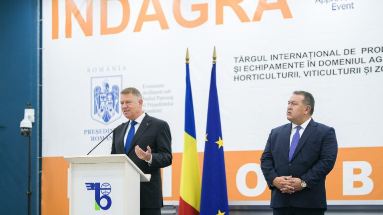 Iohannis vrea ca noul ministru al Agriculturii „să acționeze cu pricepere și responsabilitate”