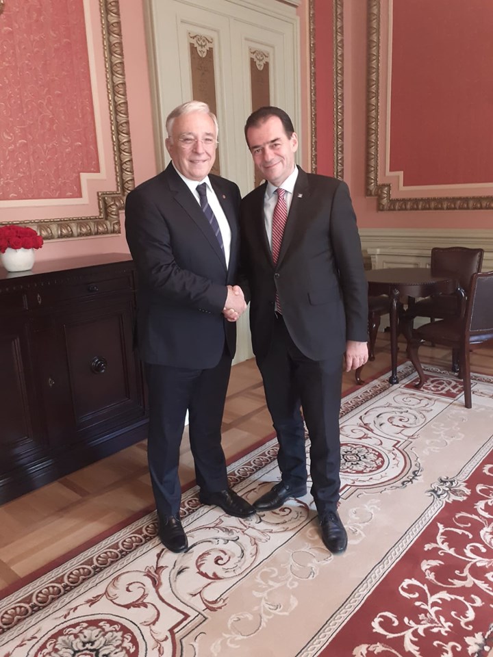 Șeful PNL, discuții cu Isărescu la sediul BNR