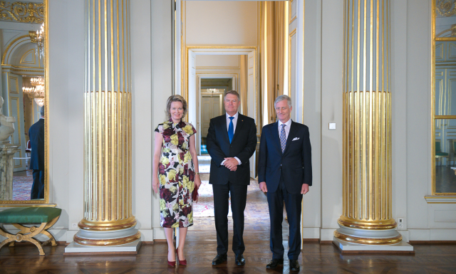 Klaus Iohannis s-a întâlnit cu Regele Belgiei