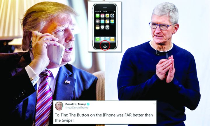 Trump, supărat pe noile iPhone
