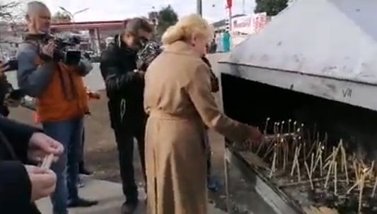 Șefa PSD, întrebată de Iohannis după ce a fost la biserică: „Nu există…”
