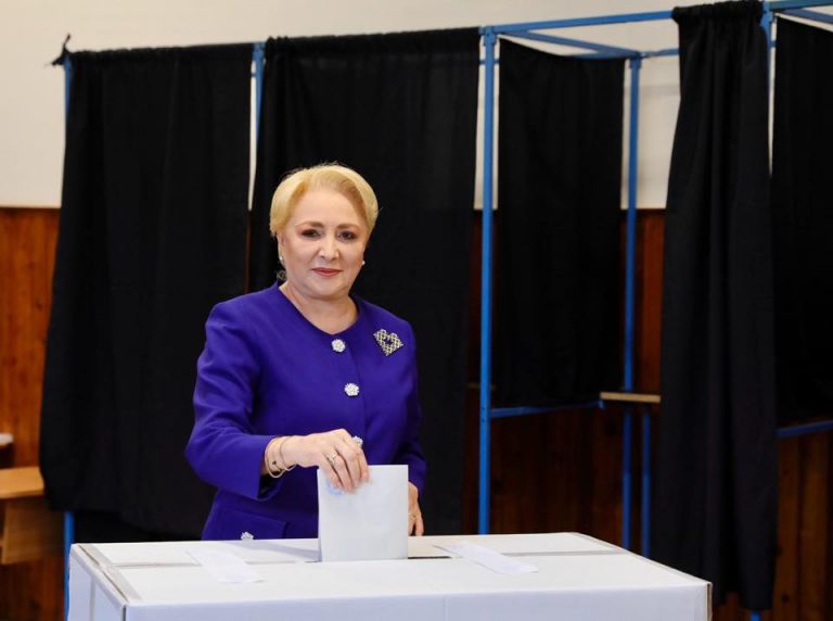 Viorica Dăncilă a votat pentru „o Românie sigură și demnă”