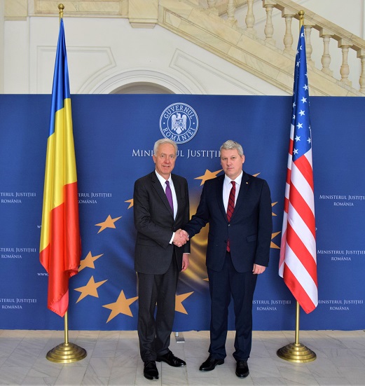 Ministrul Justiției s-a întâlnit cu ambasadorul SUA: „obiective esențiale”