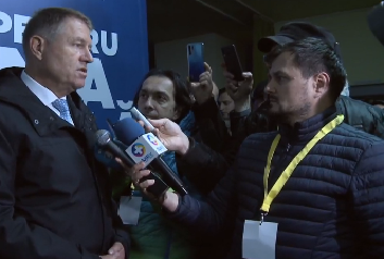 Iohannis e de părere că a avut o campanie ”foarte bună”: am ajuns în aproape 30 de judeţe