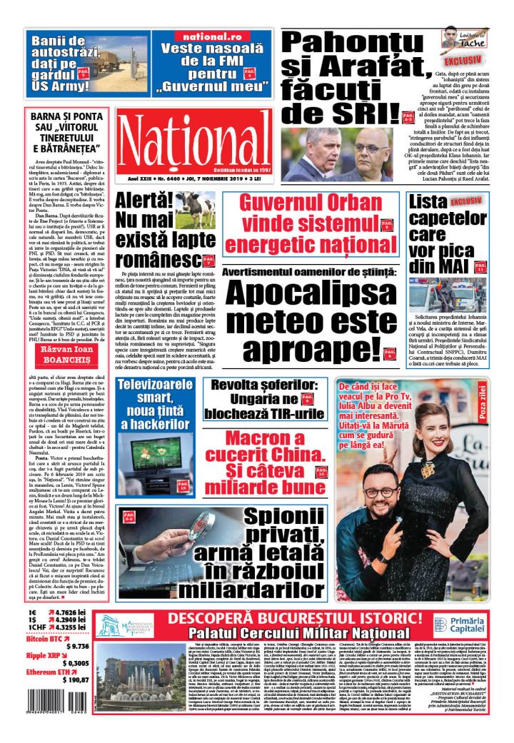 Ediția tipărită 7 noiembrie 2019