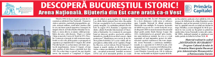 Arena Națională. Bijuteria din Est care arată ca-n Vest
