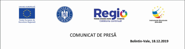 Comunicat de presa: Reabilitare, modernizare, extindere, echipare Gradinita nr.1, Bolintin-Vale