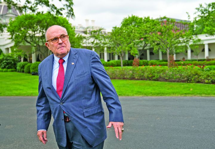 Giuliani, desant în Ucraina