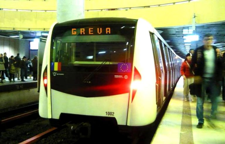 Metroul se pregăteşte de grevă