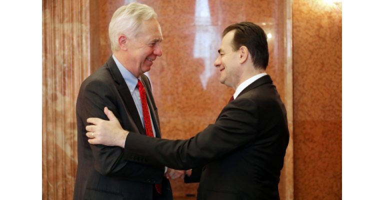 Klemm, vizită de rămas bun la Palatul Victoria