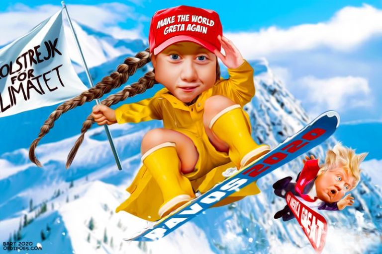 Opulența și Ipocrizia și-au dat mâna la Davos 2020