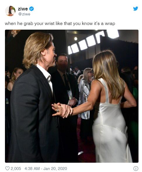 Twitter-ul a luat foc! Imaginile cu Jennifer Aniston și Brad Pitt s-au viralizat (VIDEO)
