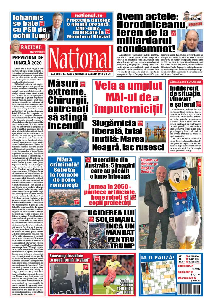 Ediția tipărită 8 ianuarie 2020