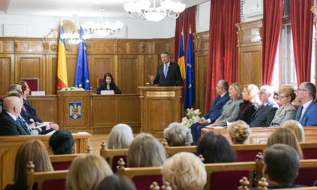 Iohannis: Justiția, supusă unor încercări de subordonare față de politic/Accent pe reacția societății