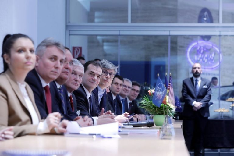 Ludovic Orban, la fabrica Ford din Craiova