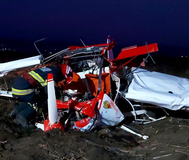 Accident aviatic în judeţul Arad: doi oameni au murit