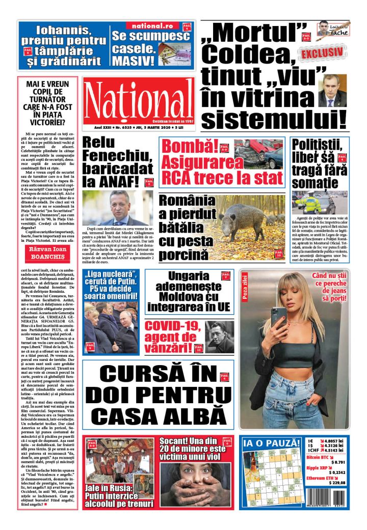 Ediția tipărită 5 martie 2020