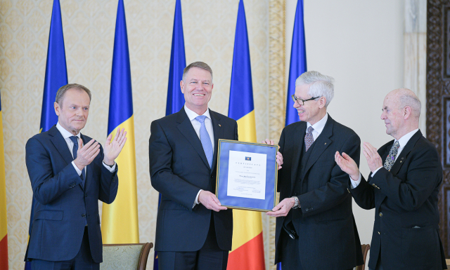 Tusk dezvăluie, la Cotroceni, că i-a propus lui Iohannis să fie președintele Consiliului European