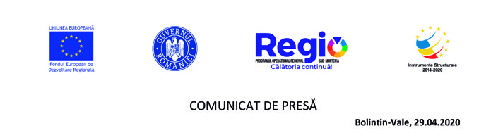 Comunicat de presa – Reabilitare, modernizare, extindere si dotare ambulatoriul spitalului orasenesc Bolintin-Vale, SMIS 125464