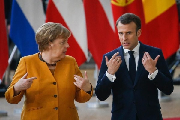 angela-merkel-emmanuel-macron - Ziarul National