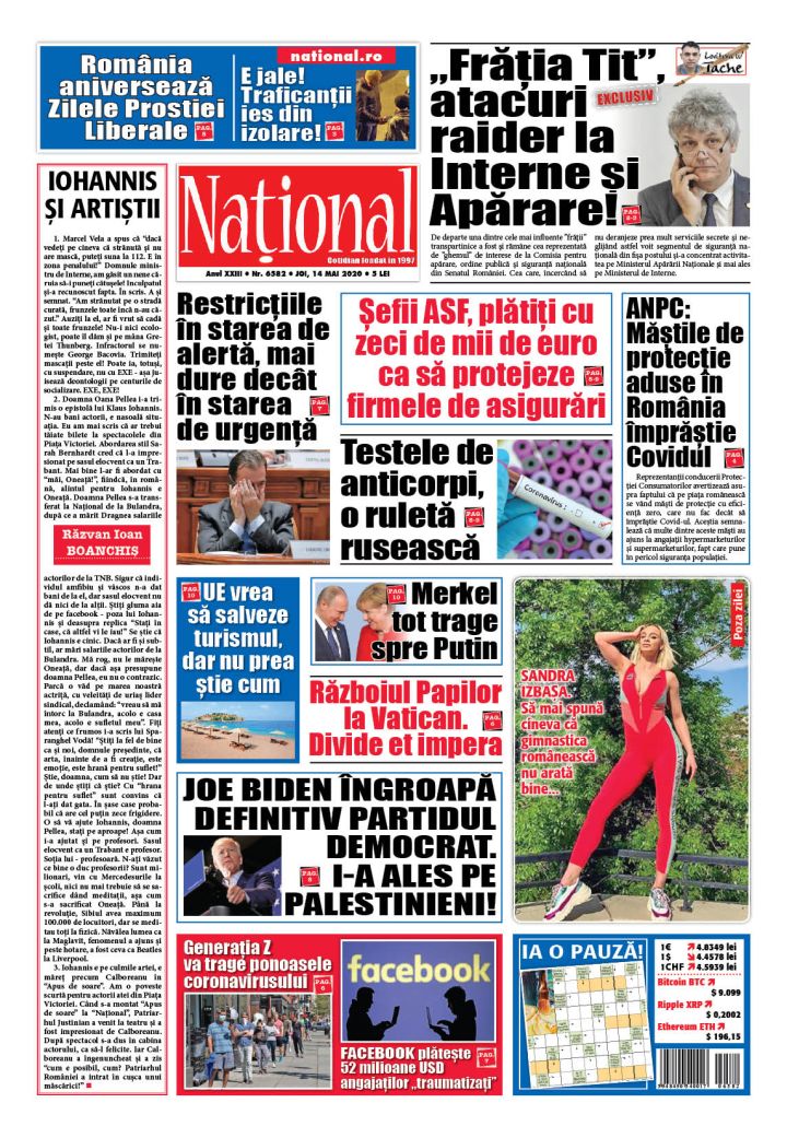 Ediția tipărită 14 mai 2020