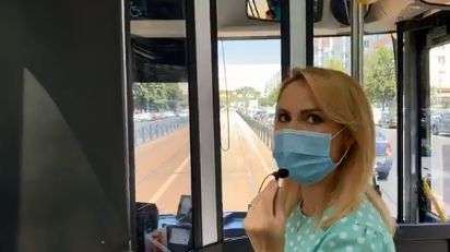 Firea, încă un LIVE din autobuz: „Asistăm acum la o premieră națională!” – VIDEO