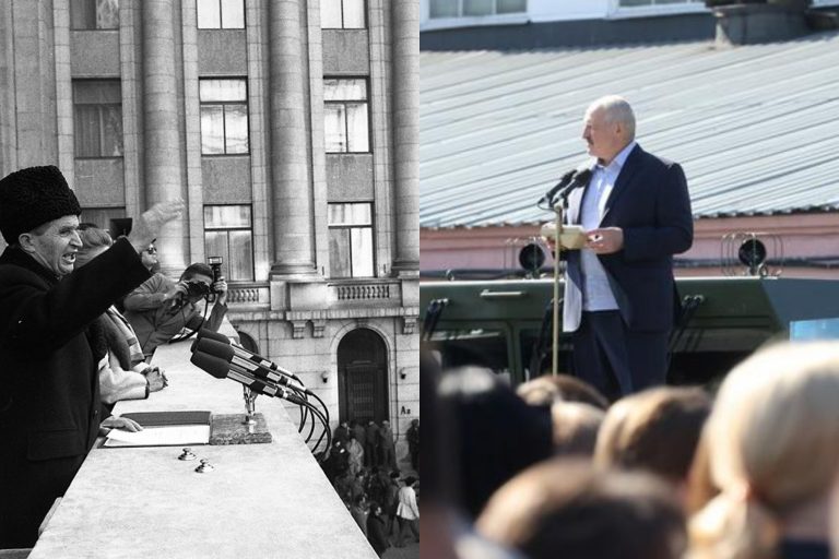 Cum prezice căderea lui Ceaușescu ceea ce s-ar putea întâmpla cu Lukașenco