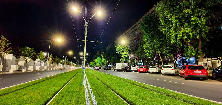 Șoseaua Giurgiului, cea mai luminată arteră din Capitală