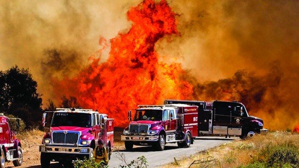 Noi incendii, prăpăd în California