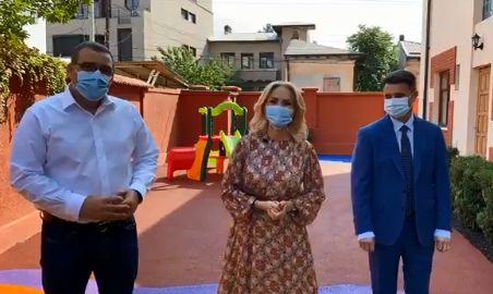 Încă două creșe inaugurate în Capitală. Firea, mesaj pentru părinți: Suntem pregătiți să ii primim în siguranță pe cei mici