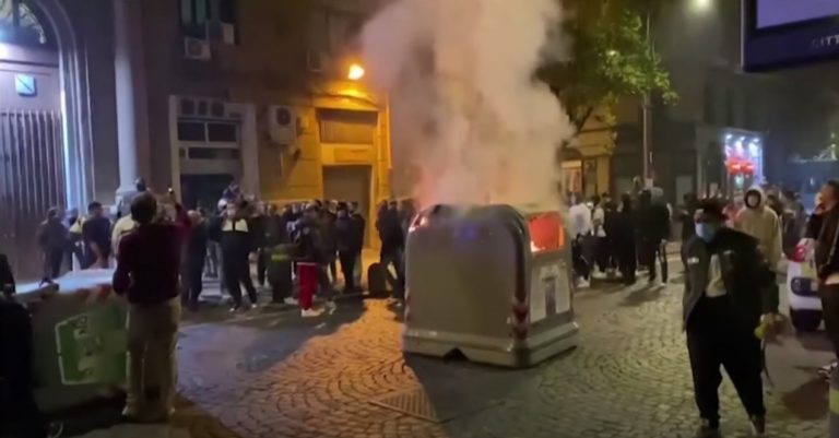 proteste in Napoli