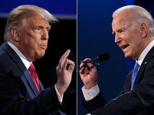 Sondajele îl dau pe Biden în faţa lui Trump