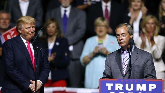 „Nașul”  Brexitului spune că Trump va căștiga alegerile din SUA