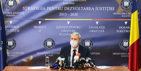 Cazuri de COVID în instanțele din România. Ministrul Predoiu a anunțat cifrele – VIDEO