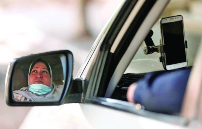 Prima taximetristă din Fâșia Gaza