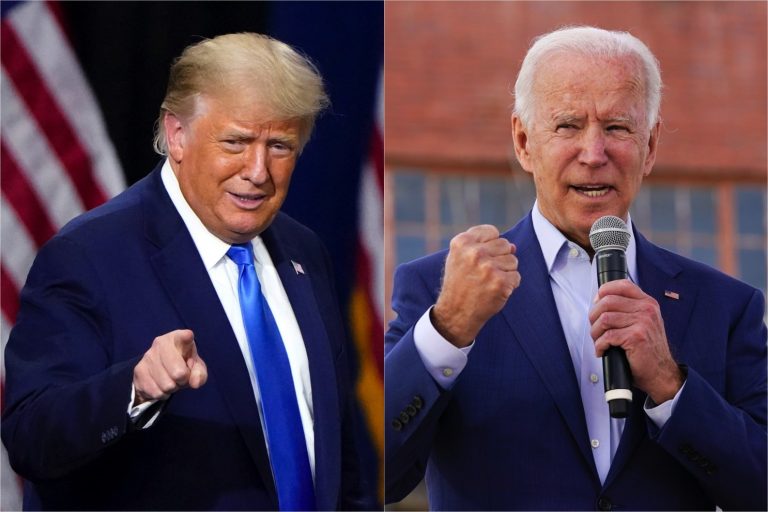 Donald Trump şi Joe Biden
