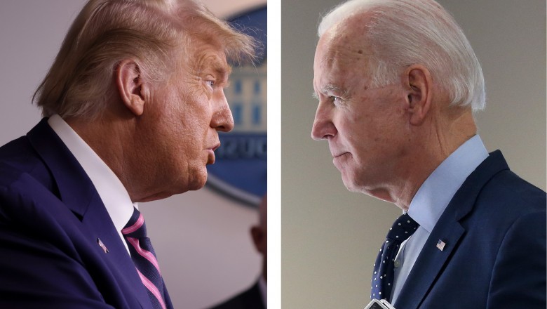 Donald Trump si Joe Biden