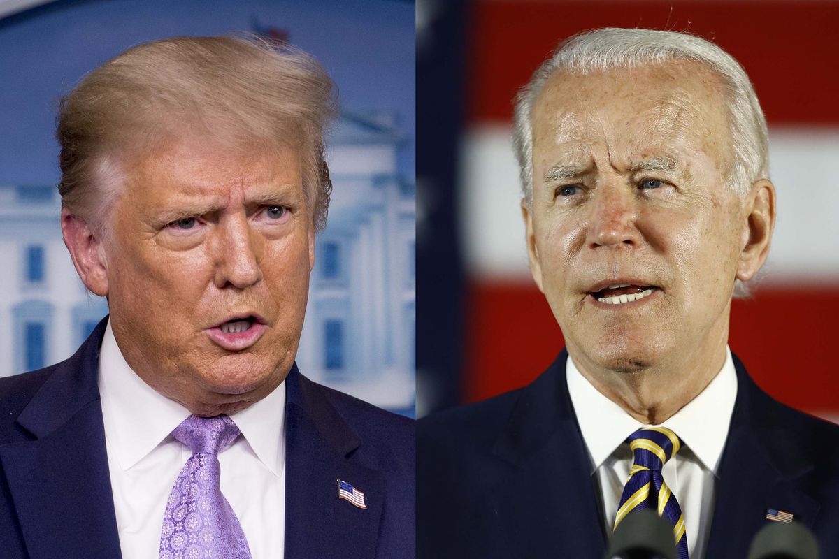 Donald Trump şi Joe Biden