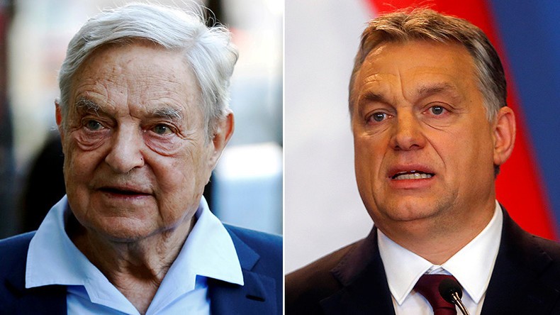 Viktor Orban, la cuţite cu George Soros