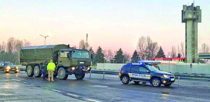 ”Bășcălia” MApN: ”Convoi” cu ajutoare format dintr-un camion!